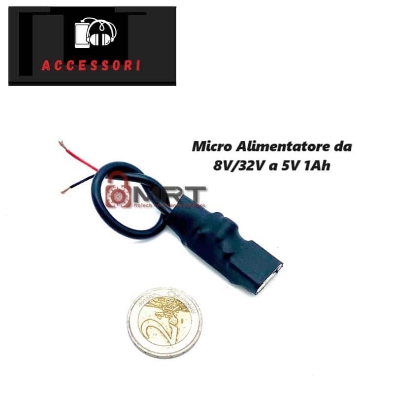 Micro Trasformatore 12v-5v per microcamere wifi spia