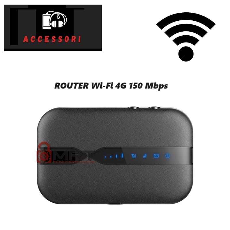 router wifi con sim 4g portatile per connessioni di microcamere wifi