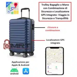 Trolley Bagaglio a mano GPS