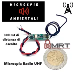 microspia audio UHF
