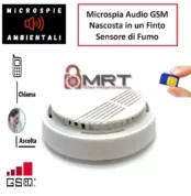 MICROSPIA GSM IN UN SENSORE DI FUMO